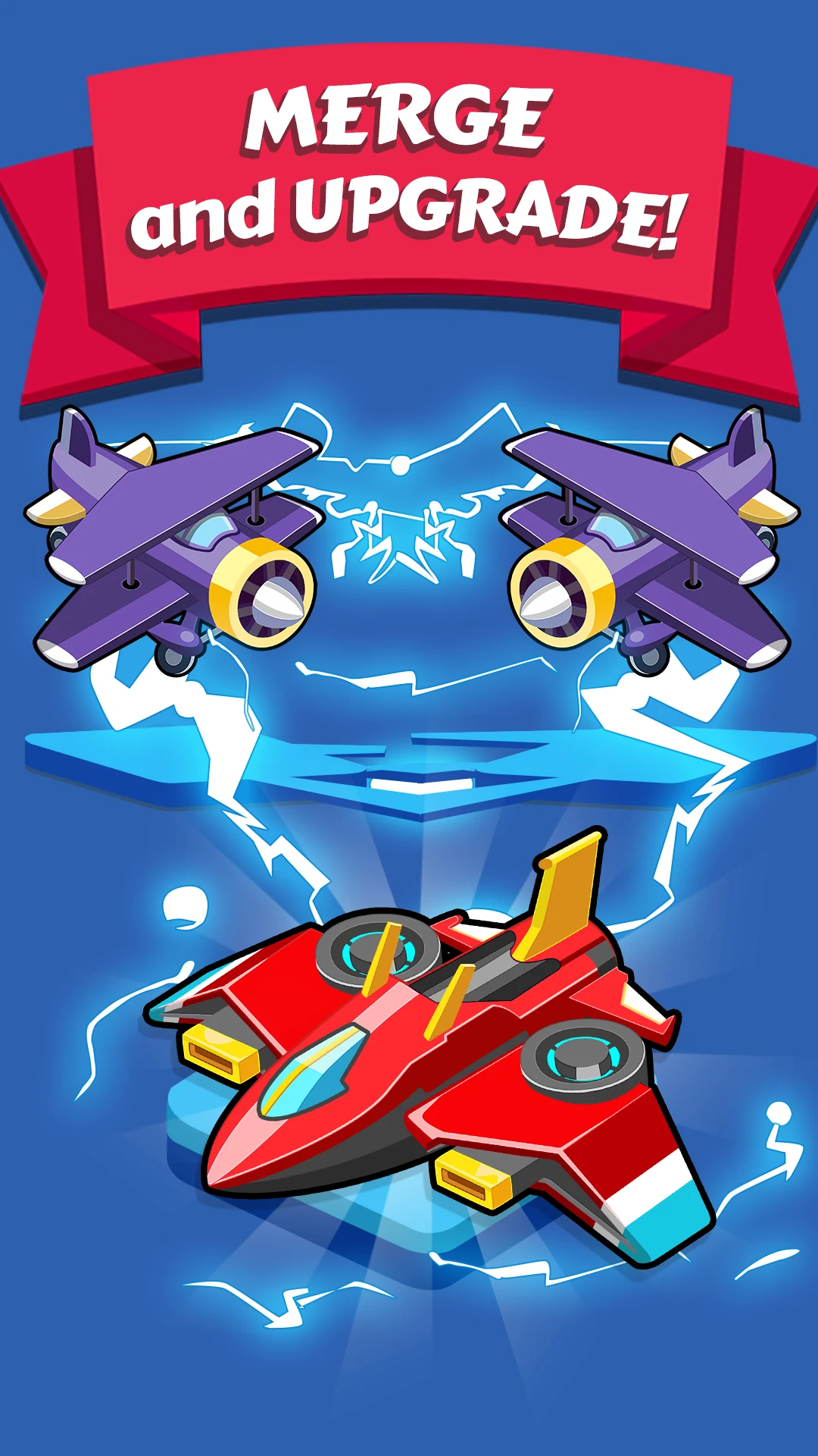 Merge Planes Idle Tycoon Plane screenshot